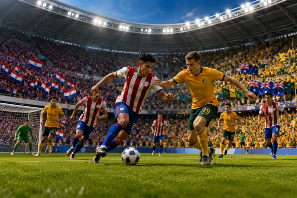 Susunan Pemain Paraguay vs Australia