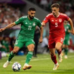 Susunan Pemain Tim Nasional Algeria vs Austria
