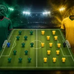 Susunan Pemain Tim Nasional Mexico vs South Africa