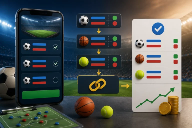 cara pasang parlay menang kalah