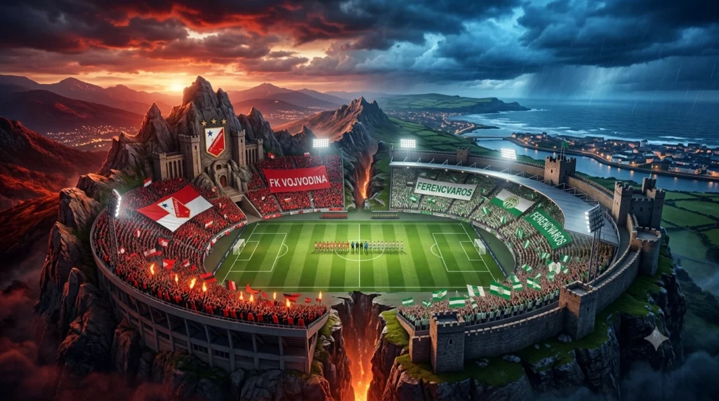 Linimasa Pertandingan FK Vojvodina vs Ferencvaros