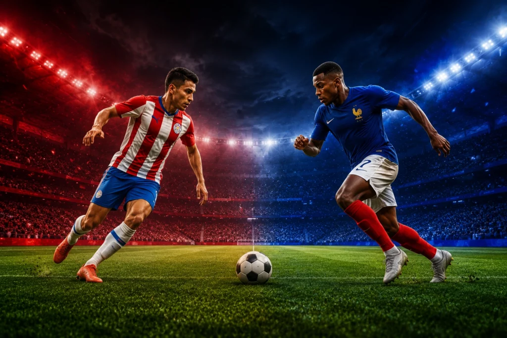 Prediksi Pertandingan dan Susunan Paraguay vs France