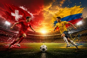 Prediksi Skor Pertandingan Switzerland vs Colombia