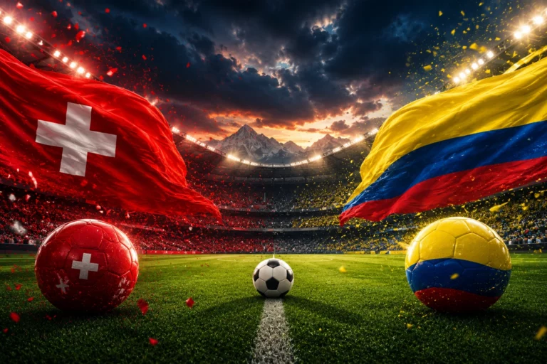 Prediksi Skor Pertandingan Switzerland vs Colombi