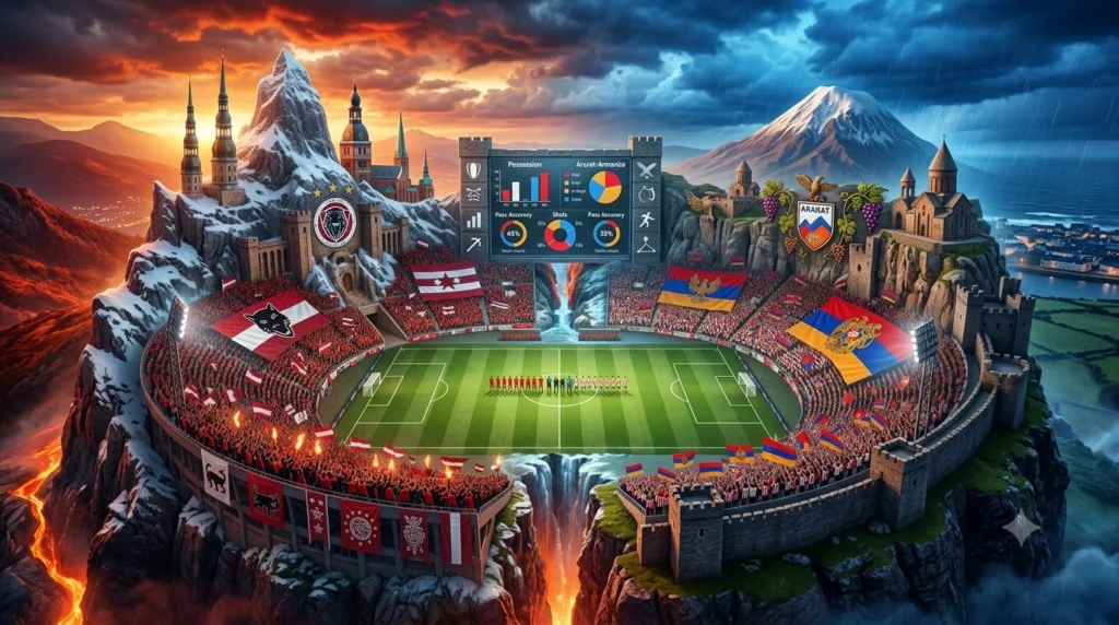 Statistik Pertandingan Riga FC vs Ararat-Armenia