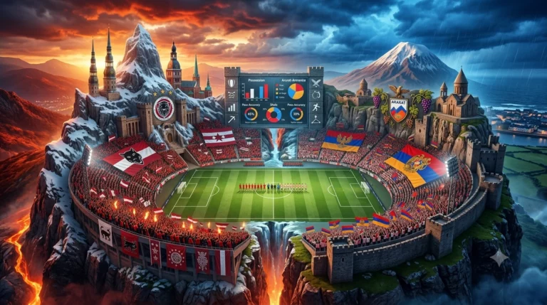 Statistik Pertandingan Riga FC vs Ararat-Armenia
