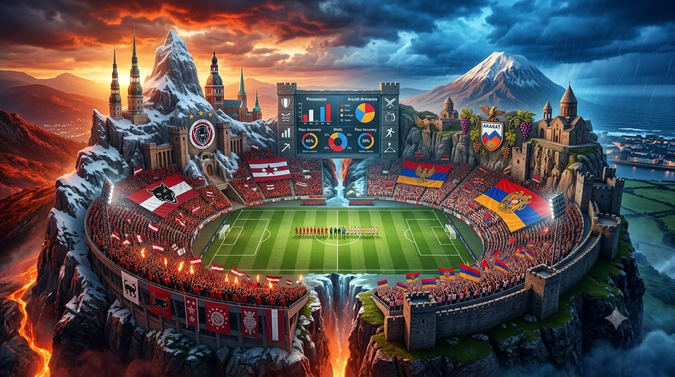 Statistik Pertandingan Riga FC vs Ararat-Armenia